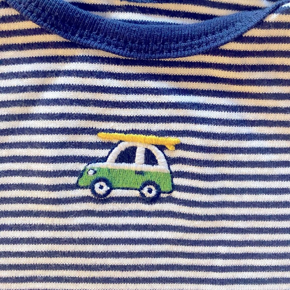 Carters Baby Boy 3 Piece Striped Bodysuit Set - Picture 4 of 11